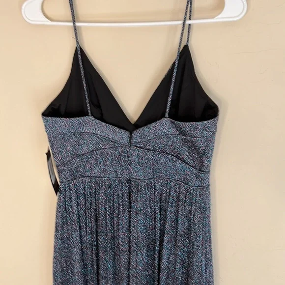 NWT Aidan Mattox Metallic Maxi Gown